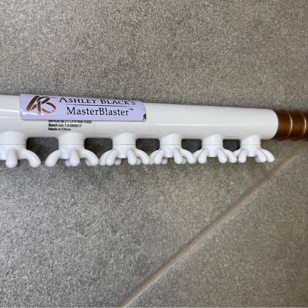 Ashley Black Brand Name Cellulite Fascia Blaster Master Blaster Massage Stick - Picture 8 of 14